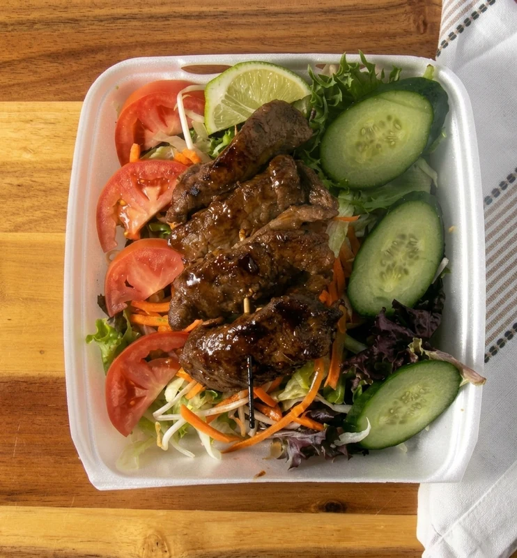 Oriental Salad from Thai Tai Vietnamese, Vietnamese food delivered to Marda Loop, Calgary