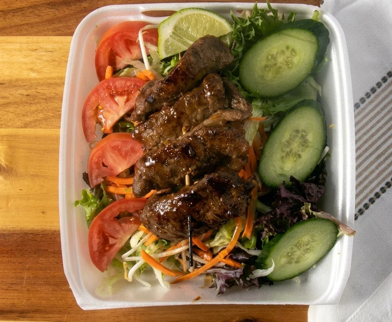 Oriental Salad at Thai Tai Vietnamese in Calgary